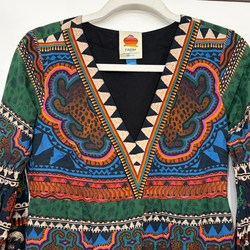 Farm Rio Multicolor Printed Dress - Picture 2 of 5